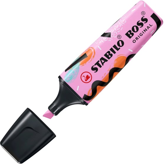 Μαρκαδόροι Υπογράμμισης Stabilo Boss Ju Schnee 2.0 mm (4 Τεμάχια) image 3
