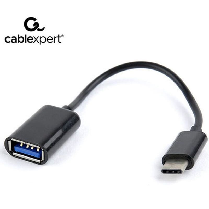 CABLEXPERT Καλώδιο OTG Cablexpert USB 2.0 σε USB-C - Λευκό