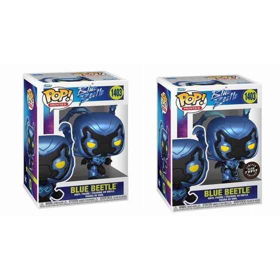 Funko Pop! Movies - Blue Beetle - Blue Beetle #1403 & Chase image 0