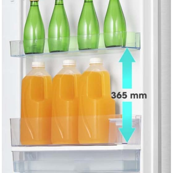 Ψυγειοκαταψύκτης HISENSE RB440N4GBE Total No Frost 336 Lt - Γυαλί Μαύρο image 6