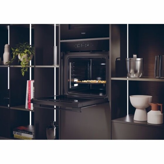 HAIER H6 ID46G3HTB 78 L Μαύρο Εντοιχιζόμενος Φούρνος Άνω Πάγκου image 13
