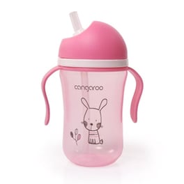Εκπαιδευτικό Ποτηράκι 6m Και 300ml Bunny Pink C0587 Cangaroo 3800146263423