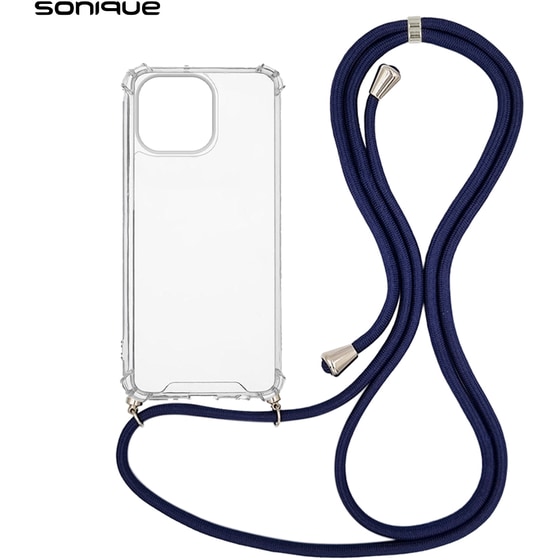 Θήκη Apple iPhone 14 Pro Max - Sonique Armor Clear - Μπλε Σκούρο image 0