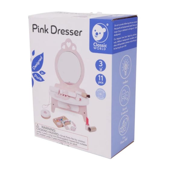 Classic World Pink Dresser Παιδική Σιφονιέρα - (CL50543) image 0