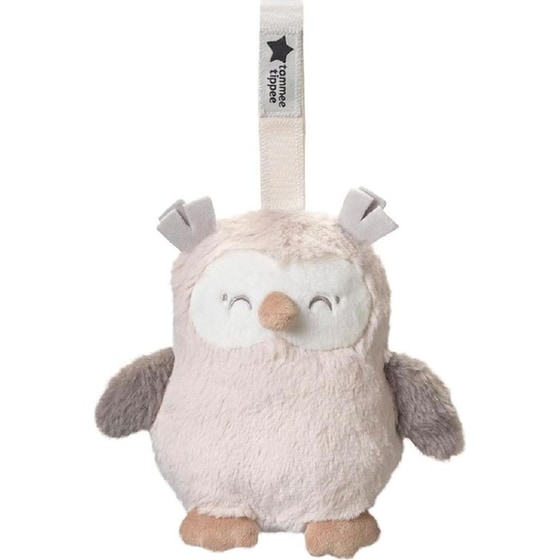 Tommee Tippee Ollie The Owl Ταξιδιωτικό Κρεμαστό Παιχνίδι/ Βοήθημα Ύπνου με Αισθητήρα για Κλάμα, Φως, Ήχο image 1