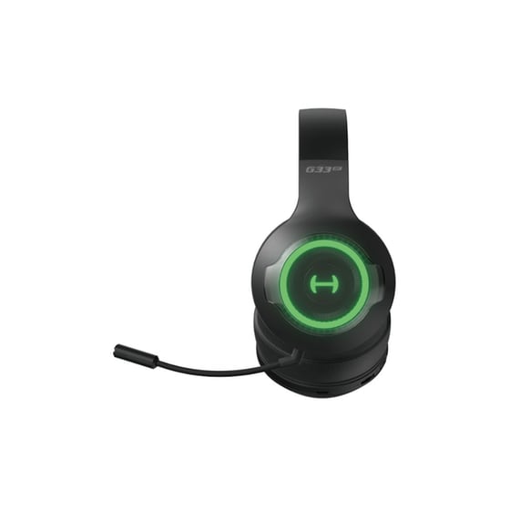 Edifier G33BT Gaming Ασύρματα/Ενσύρματα Ακουστικά 3.5mm με RGB Φωτισμό Μαύρα image 2