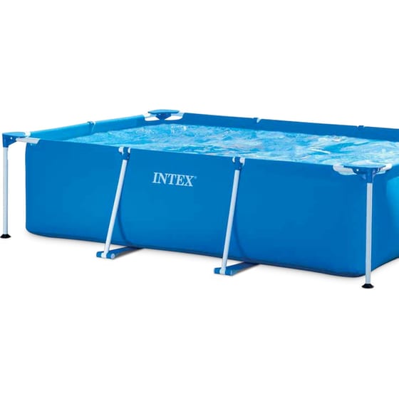Πισίνα Παραλληλόγραμμη Intex 28271 Μεγάλων Διαστάσεων 2.282Lt με Μεταλλικό Σκελετό - Μπλε image 1