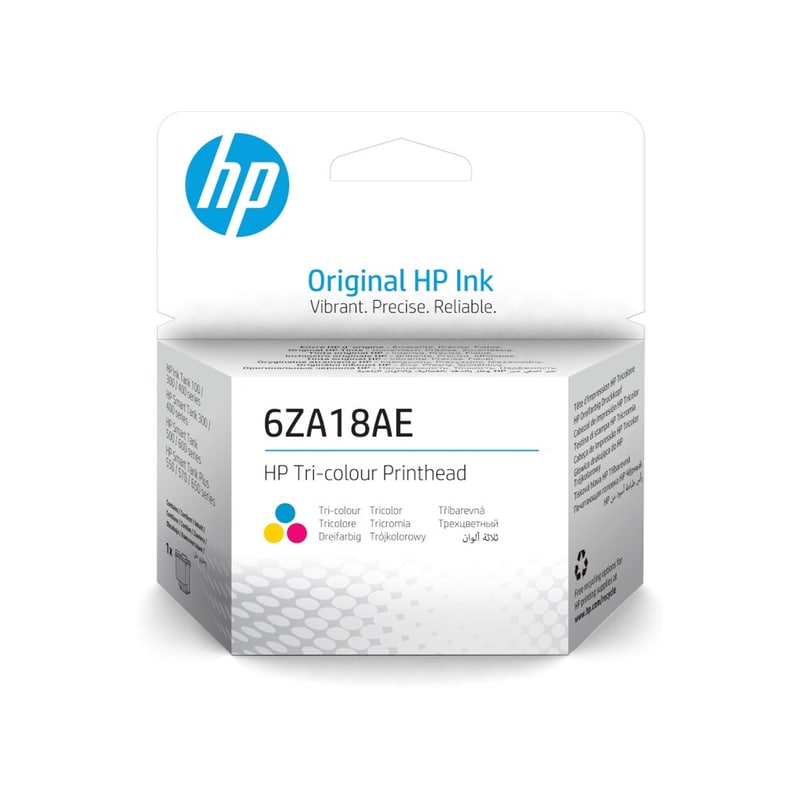HP Μελάνι Printhead Tri-Color 6ZA18AE