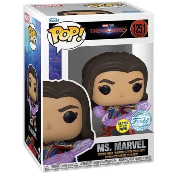 Funko Pop! Marvel - The Marvels - Ms. Marvel #1251 image 1