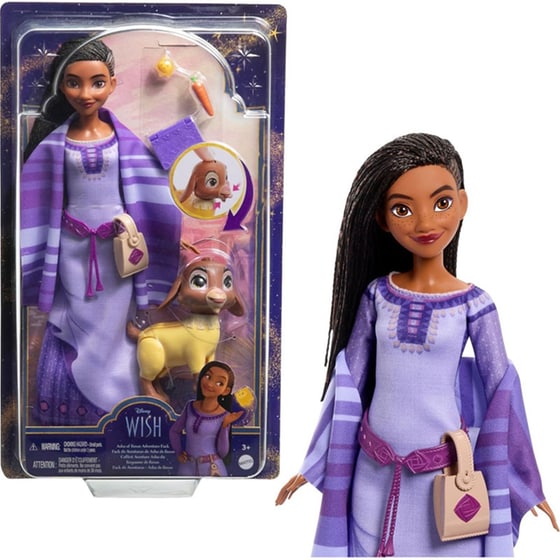 Mattel Disney Wish Κούκλα & Φίλος (HPX25) image 3
