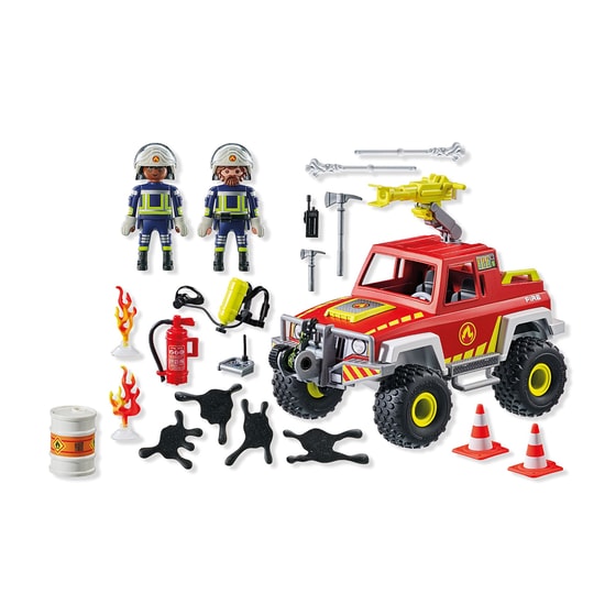 Playmobil Πυροσβεστικό Όχημα 4x4 (71824) image 2