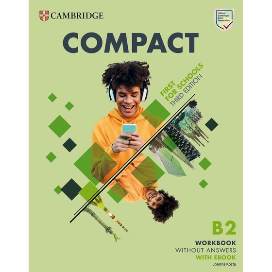 Compact First For Schools B2 First Workbook without Answers (+eBook) image 0