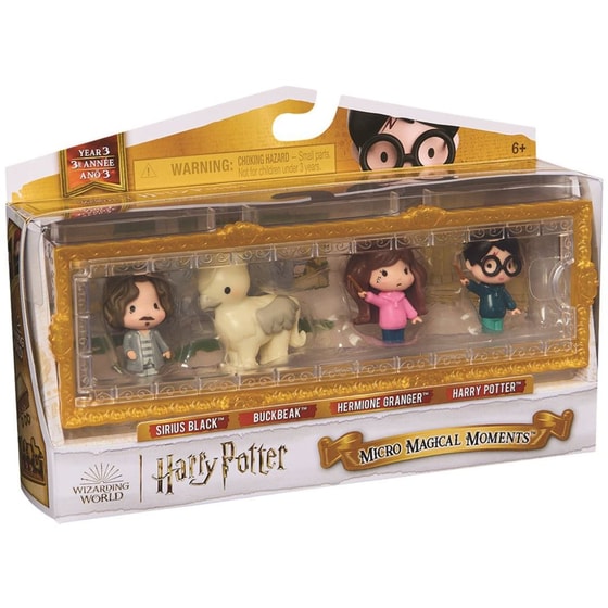 Spin Master Harry Potter: Micro Magical Moments - Sirius Black/Buckbeak/Hermione Granger/Harry Potter Figure Set image 8