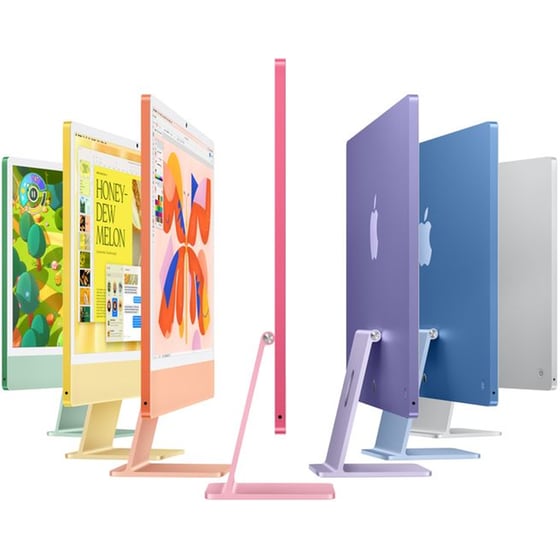 Apple iMac 24'' 4.5K Retina Display (Apple M4 10C/16GB/512GB SSD/10C GPU) - Silver image 4