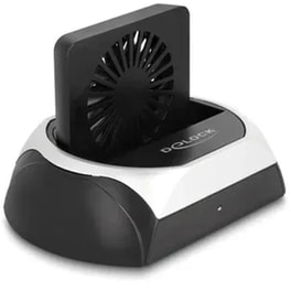 Docking Station Delock 64280 για M.2 NVMe/SATA SSD/HDD 10Gbps - Μαύρο