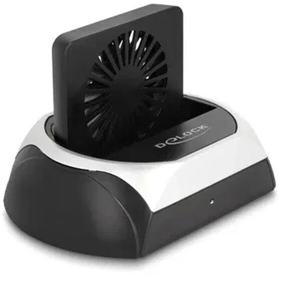 Docking Station Delock 64280 για M.2 NVMe/SATA SSD/HDD 10Gbps - Μαύρο image 0
