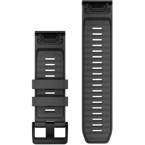 Λουράκι Garmin QuickFit 26 Silicone Band για Garmin QuickFit 26mm - Graphite image 1