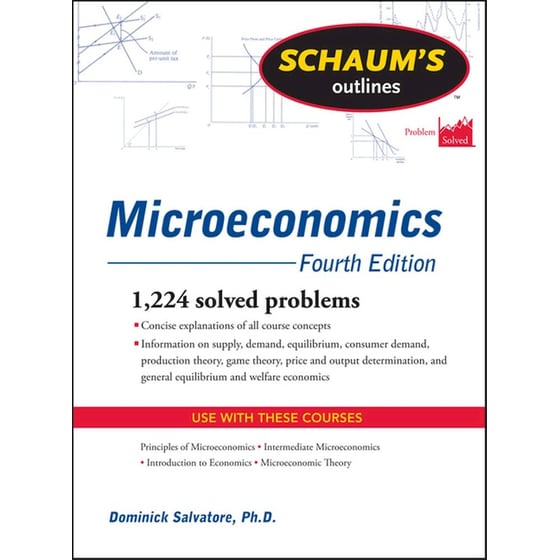 Schaum's Outline of Microeconomics, Fourth Edition image 0