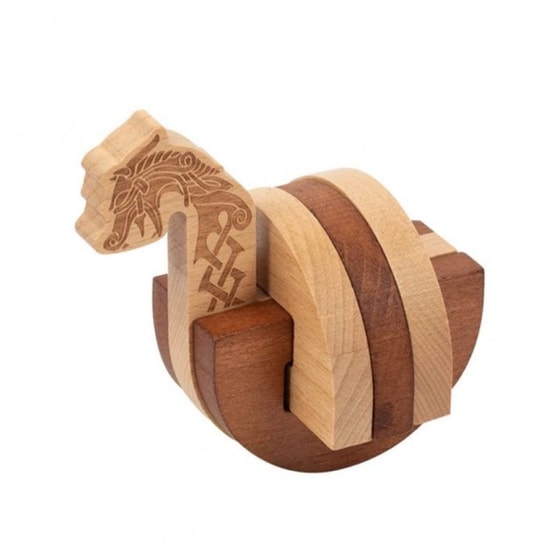 Γρίφος Professor Puzzle Viking Long Boat Puzzle image 1
