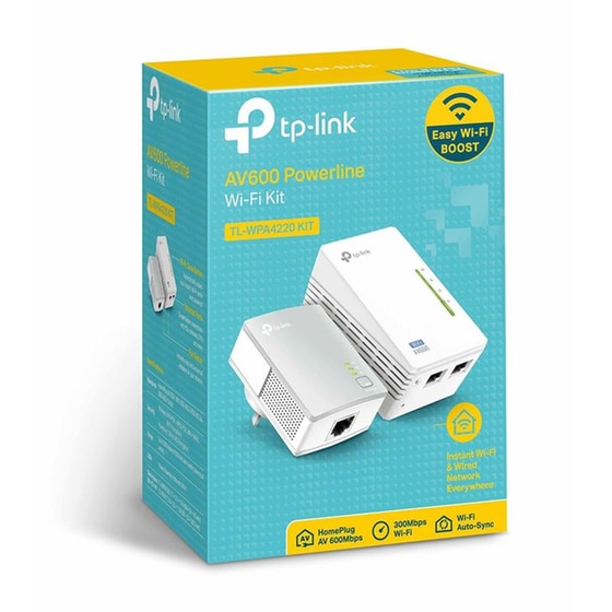 TP-Link TL-WPA4220KIT Powerline Διπλό Kit Ασύρματη Σύνδεση έως 300Mbps με WiFi 4 και 2 Θύρες Ethernet image 5