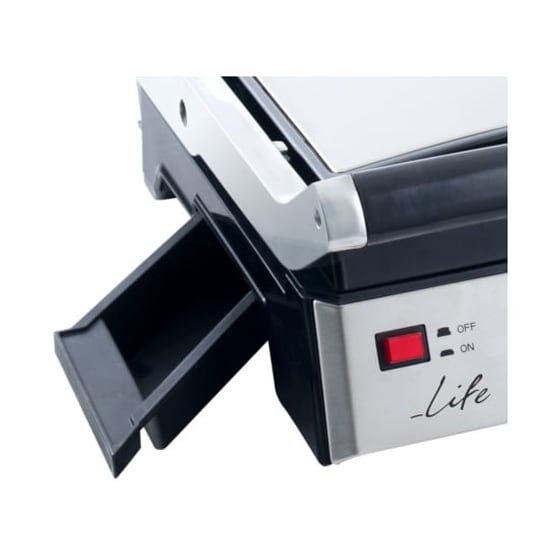 Ηλεκτρική Γκριλιέρα Life CG-101 2000W Inox image 3