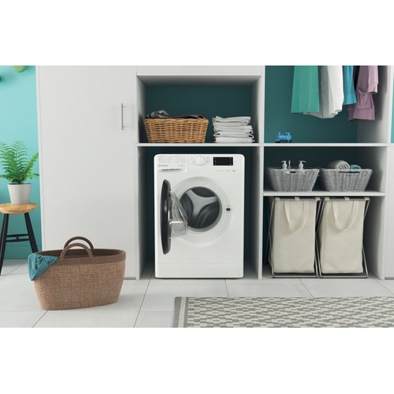 INDESIT MTWE 91495 WK EE 8 kg 1.400 Στροφές Λευκό Πλυντήριο Ρούχων image 7