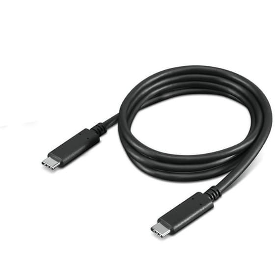 Καλώδιο Φόρτισης Lenovo USB-C σε USB-C  60W 1m - Μαύρο image 0