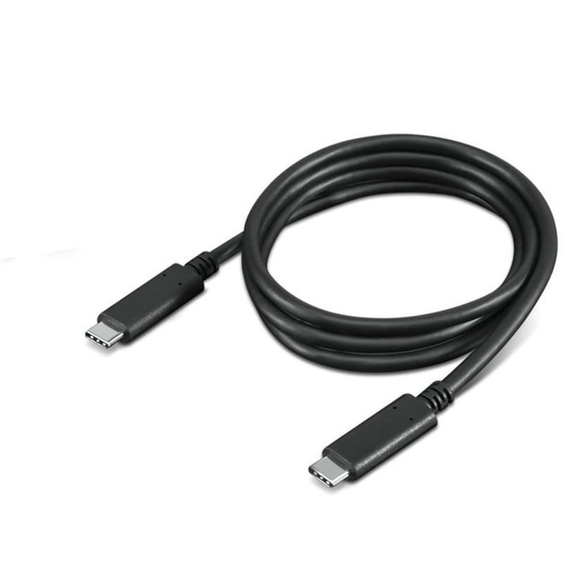 Καλώδιο Φόρτισης Lenovo USB-C σε USB-C 60W 1m - Μαύρο