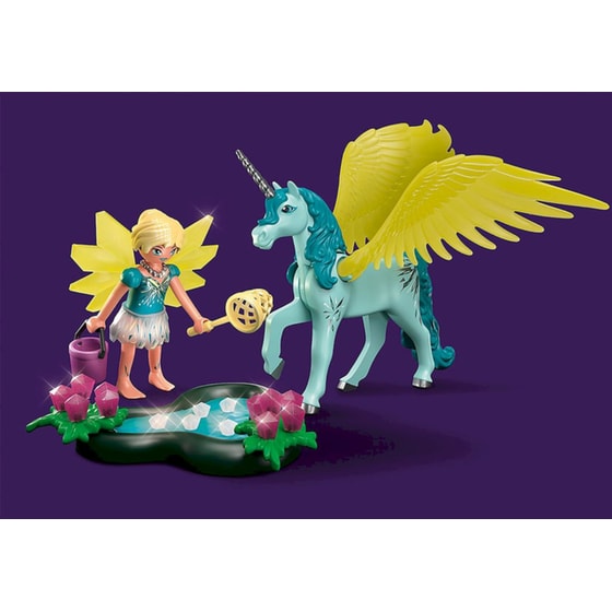 PLAYMOBIL® Ayuma Crystal Fairy με Μονόκερο (70809) image 3