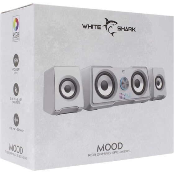 Ηχεία 2.1 Whiteshark GSP-968 16 W - Λευκό image 4
