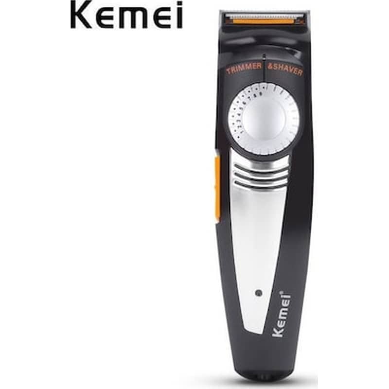 KEMEI KM-819 Ξυριστική Μηχανή Επαναφορτιζόμενη Μαύρο