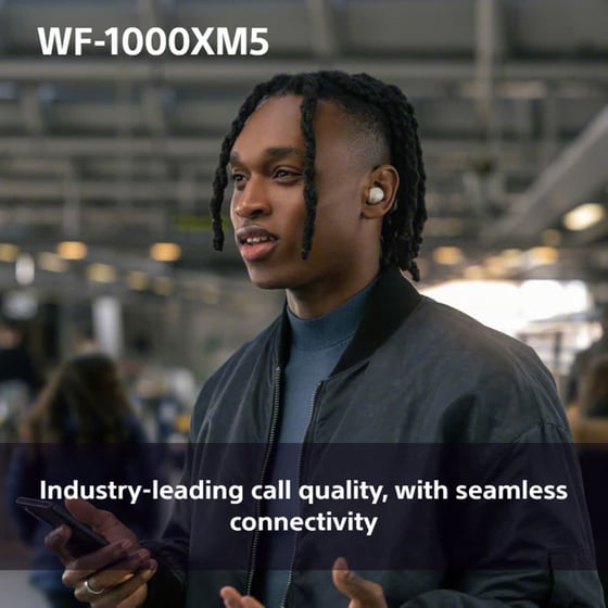 Sony WF-1000XM5 Wireless Noise Cancelling Earbuds - Smoky Pink image 7