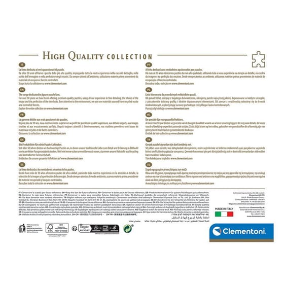 Παζλ Clementoni High Quality Collection Φανταστικός Ξύλινος Κήπος (1500 Κομμάτια) image 6