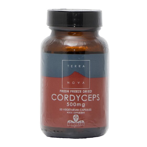 Ειδικό Συμπλήρωμα Διατροφής Terranova Cordyceps 500mg - 50 κάψουλες image 0