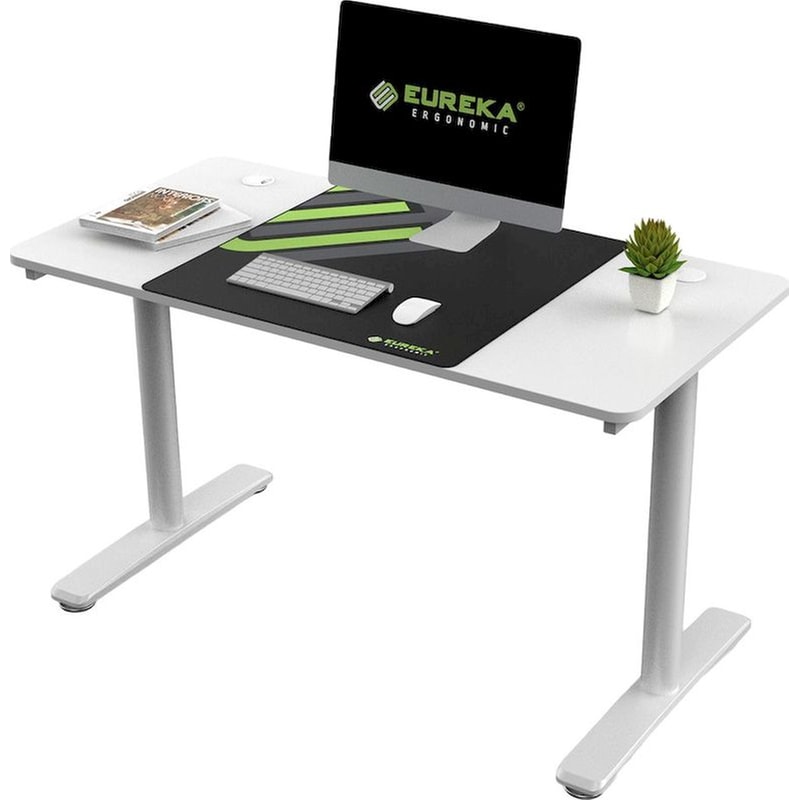 EUREKA ERGONOMIC Γραφείο Υπολογιστή Eureka Ergonomic ERK-IOD-47W-V1 120x60x77cm