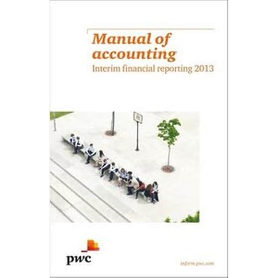 Manual of Accounting - Interim Financial Reporting 2013 image 0