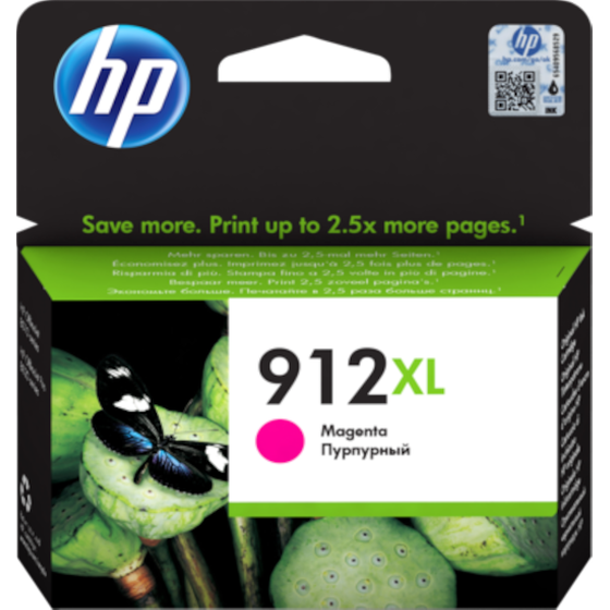 HP 912XL Ματζέντα Μελάνι Εκτυπωτή 3YL82AE image 6