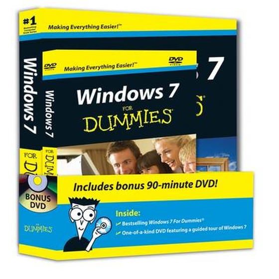 Windows 7 For Dummies, Book + DVD Bundle image 0