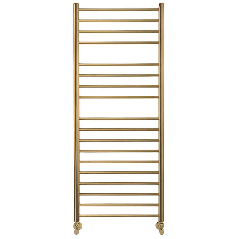 THERMO THERMO BELLAVIA BEL12050-211 50 X 120 Brushed Brass (Gold) PVD Θερμαντική Πετσετοκρεμάστρα