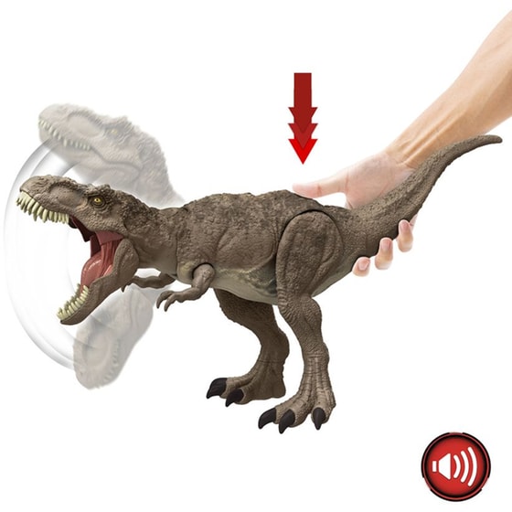 Mattel Jurassic World All out Attack Tyrannosaurus Rex image 3