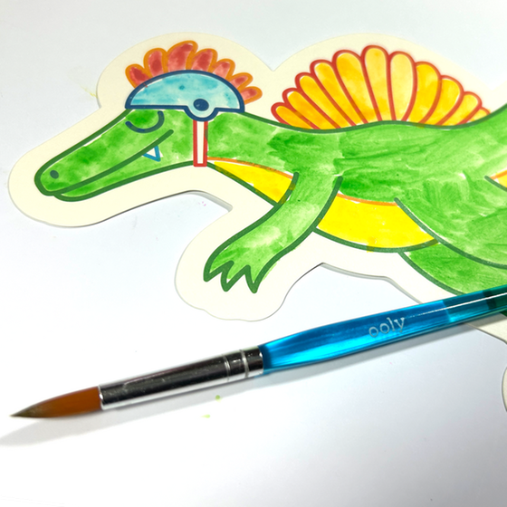 Σετ Ζωγραφικής Ooly Watercolor Dinos image 5