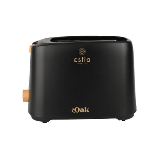 ESTIA 06-24666 OAK 2 Θέσεων 700W Μαύρο Φρυγανιέρα image 0