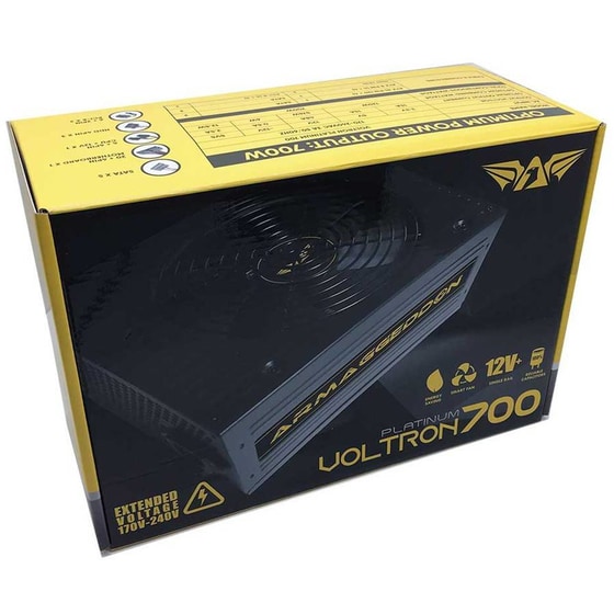 Τροφοδοτικό Υπολογιστή Armaggeddon Voltron Platinum 700W 80+ - Μαύρο image 7