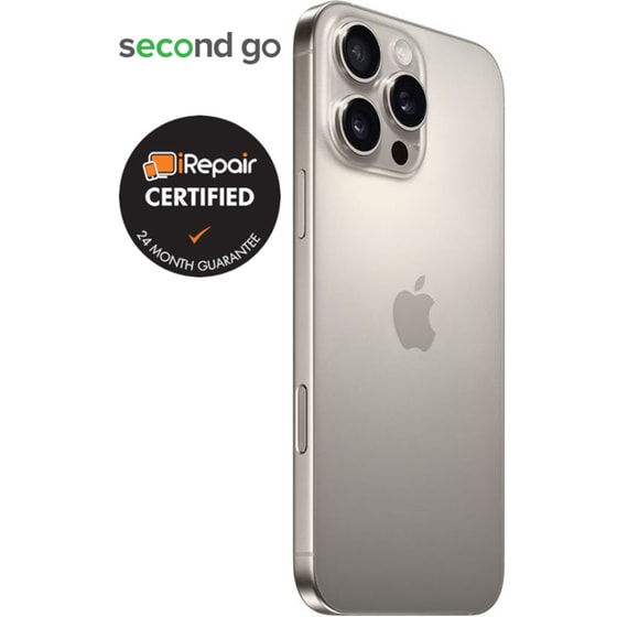 Μεταχειρισμένο Apple iPhone 16 Pro Max 256GB Natural Titanium second go Certified By iRepair image 3
