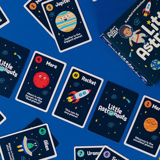 Επιτραπέζιο Professor Puzzle Little Astronauts image 2
