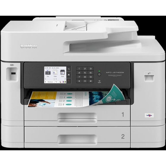 Brother MFC-J5740DW Έχρωμο Πολυμηχάνημα Inkjet Α4 με WiFi - Λευκό image 0
