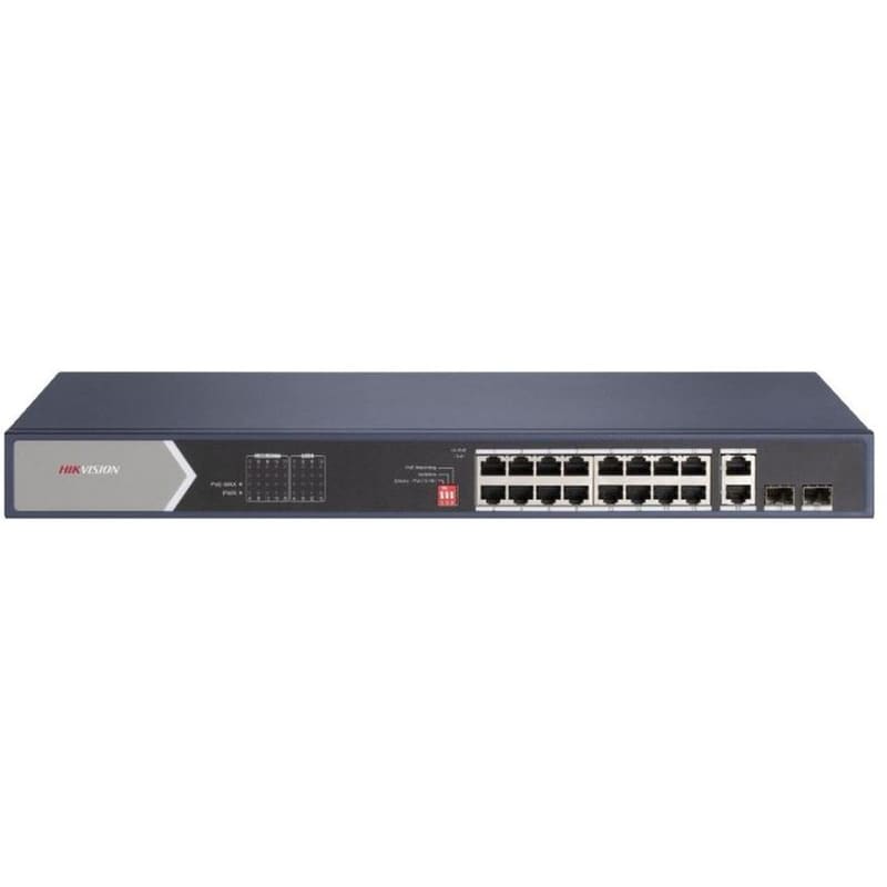 HIKVISION Hikvision 20 Port Unmanaged Poe Switch L2 Series (ds-3e0520hp-e) (hkvds-3e0520hp-e)