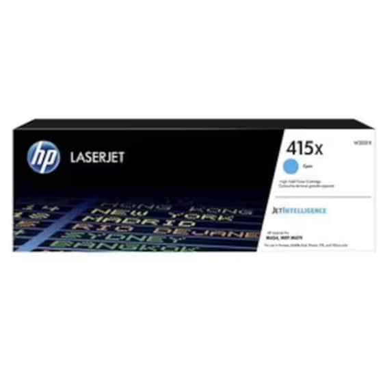 Toner HP 415X Cyan W2031X image 0