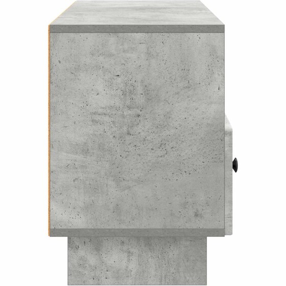 Έπιπλο Τηλεόρασης VidaXL με Συρτάρι 102x34.5x50 cm - Γκρι Σκυροδέματος image 5