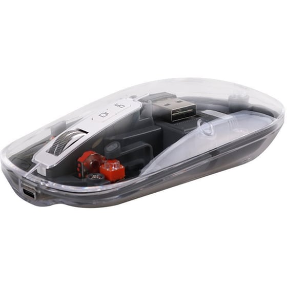 Nod Cyber Rechargeable Ασύρματο Ποντίκι Grey image 1